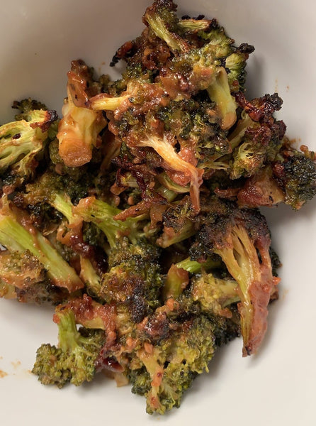 Sticky Garlic Broccoli
